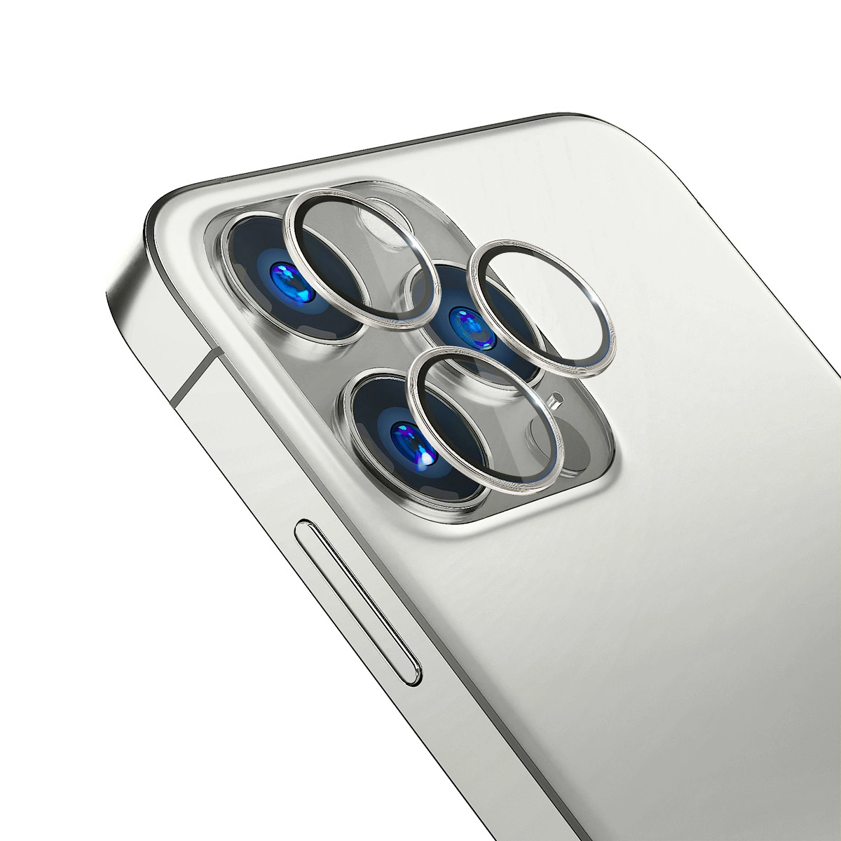 Camera Glass iPhone 14 Pro Max / 14 Pro 9H 3mk Lens Protection Pro Series - sidabro - Image 2