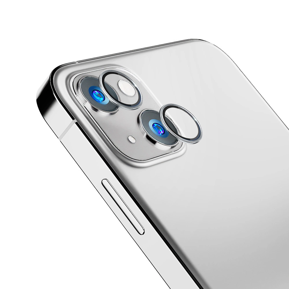 Camera Glass iPhone 14 Plus 9H 3mk Lens Protection Pro Series - sidabro - Image 2