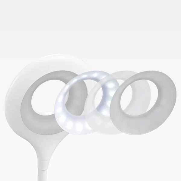 Belaidis LED skaitymo šviestuvas su segtuku + juodas micro USB laidas - Image 11