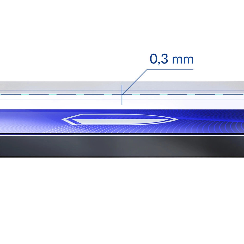 Grūdintas stiklas iPhone 14 Pro Max / 14 Plus hibridinis flexi 7H 3mk FlexibleGlass serija - Image 7