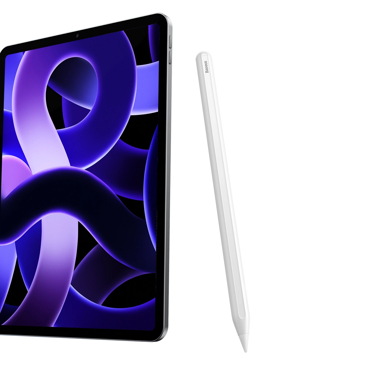 Baseus belaidis aktyvus pieštukas + keičiamas galiukas - baltas (SXBC020002) - Image 3