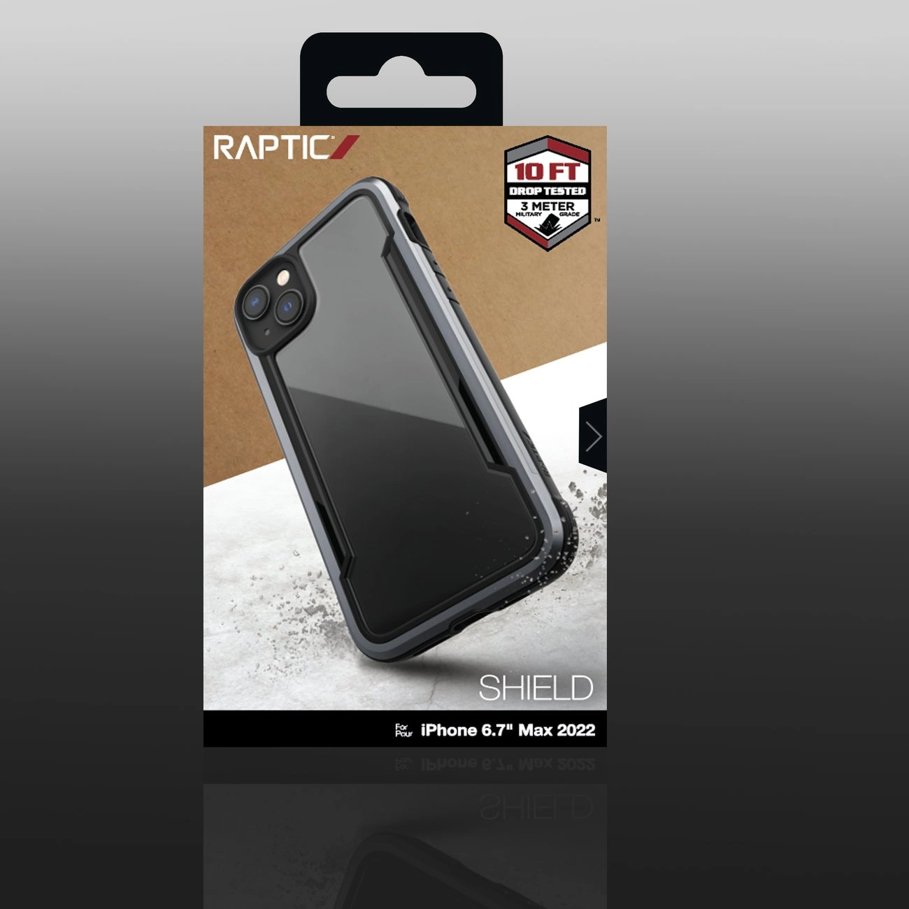 Raptic X-Doria Shield dėklas iPhone 14 Plus, apsauginis dangtelis, juodas - Image 5