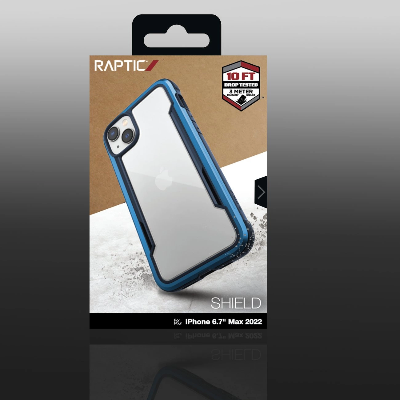 Raptic X-Doria Shield dėklas iPhone 14 Plus, apsauginis dangtelis, mėlynas - Image 5