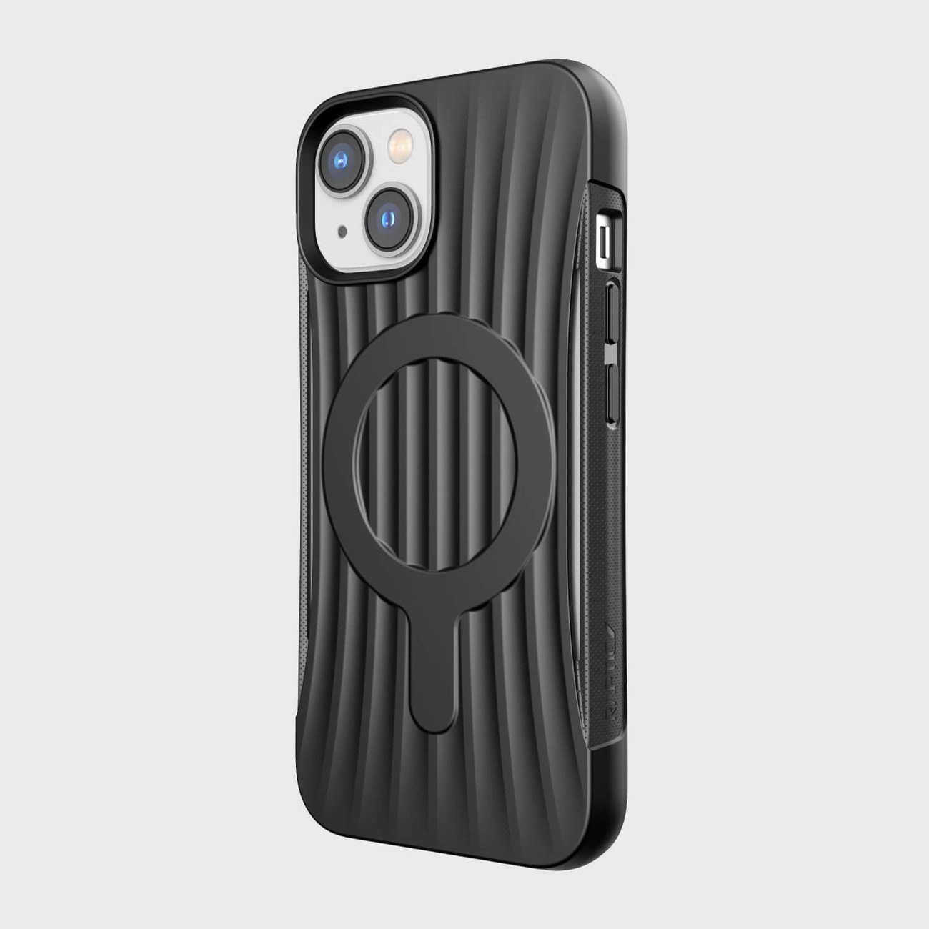 Raptic X-Doria Clutch dėklas iPhone 14, MagSafe nugarėlės dangtelis, juodas - Image 4