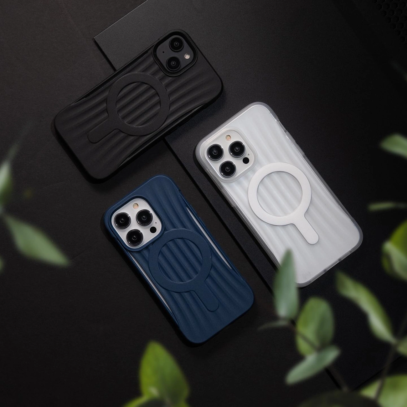 Raptic X-Doria Clutch dėklas iPhone 14, MagSafe nugarėlės dangtelis, juodas - Image 9