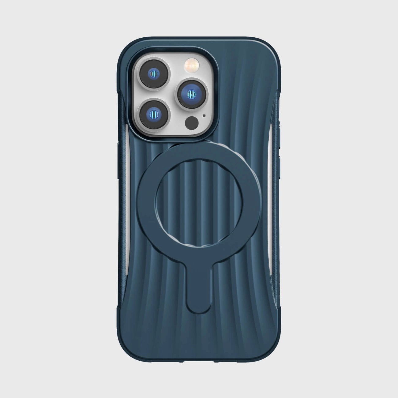 Raptic X-Doria Clutch dėklas iPhone 14 Pro, MagSafe nugarėlės dangtelis, mėlynas - Image 8