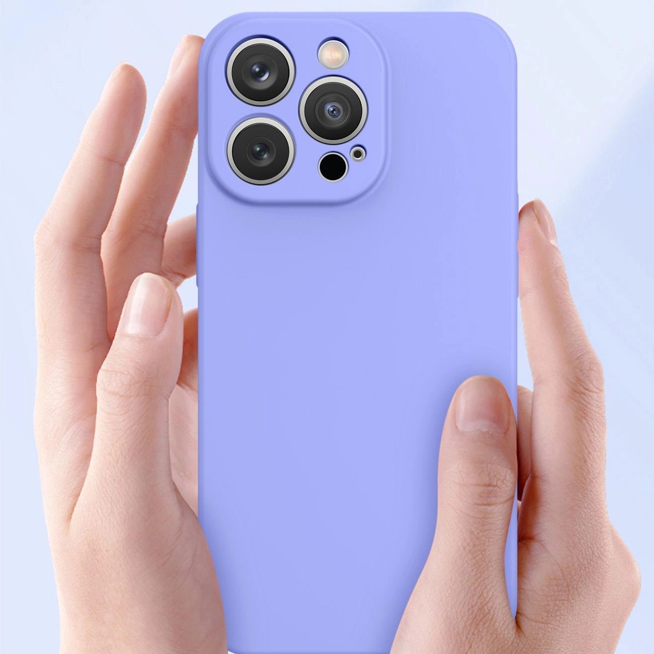 Silicone case iPhone 14 Plus, silikoninis dėklas, mėtų žalia - Image 7
