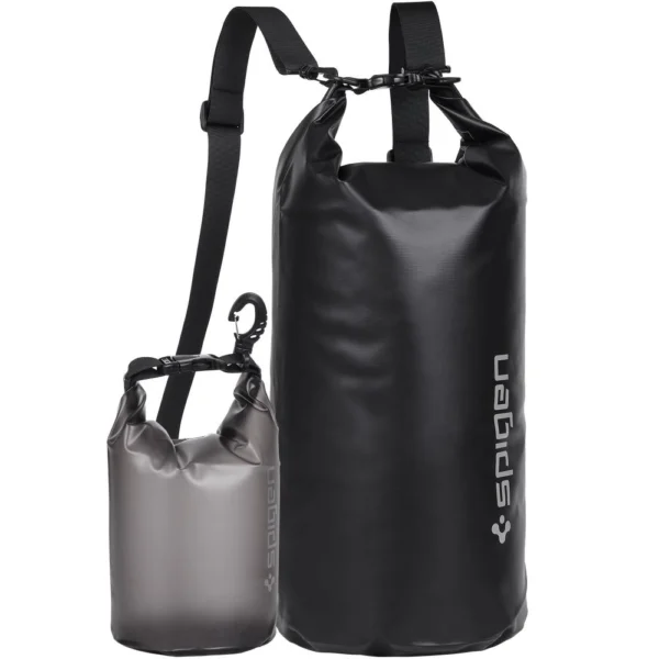 Spigen Aqua Shield A630 vandeniui atspari 20L krepšys + 2L krepšys, juodas - Image 6