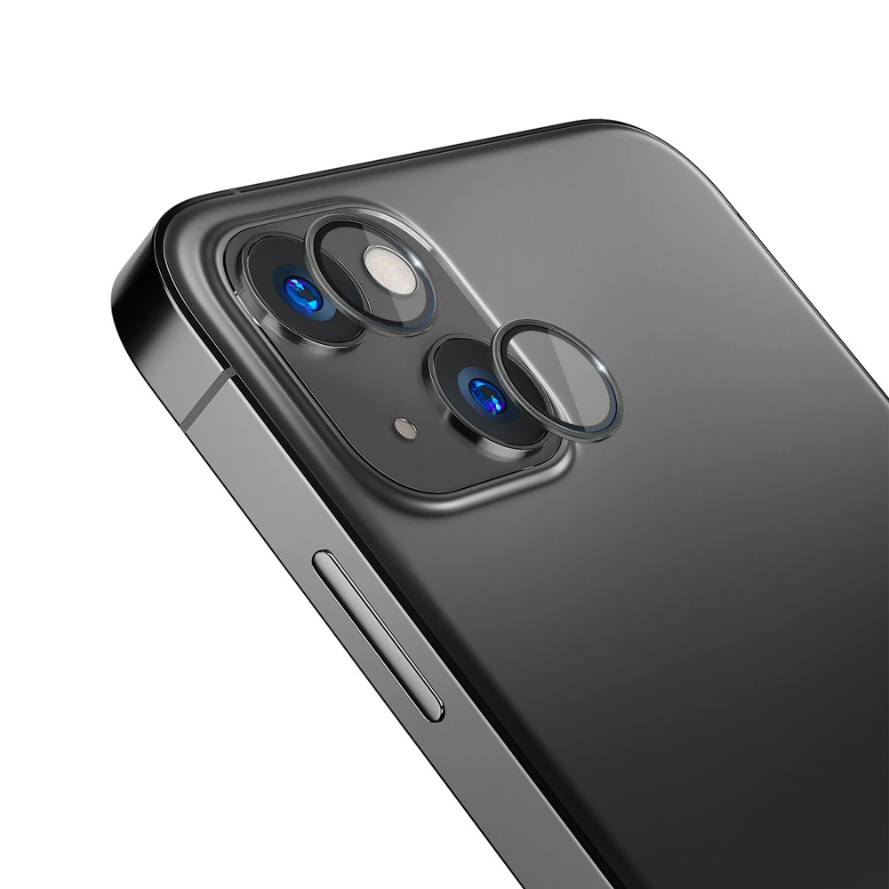 Kameros stiklas iPhone 14 Plus 9H 3mk Lens Protection Pro serijos objektyvui, pilkas - Image 2