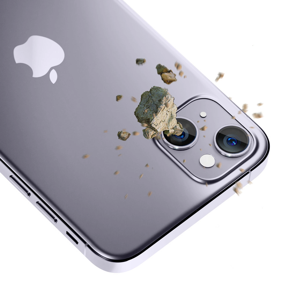 iPhone 14 Plus 9H Kameros stiklas 3mk Lens Protection Pro serijos objektyvui, violetinė - Image 3