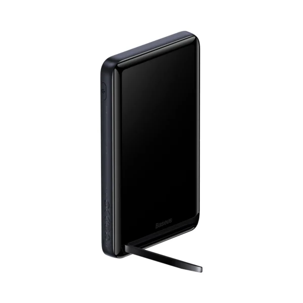 Baseus Magnetic Bracket Powerbank 10000mAh 20W su MagSafe - tamsiai mėlynas + USB-C laidas 60W 0,5 m - Image 8