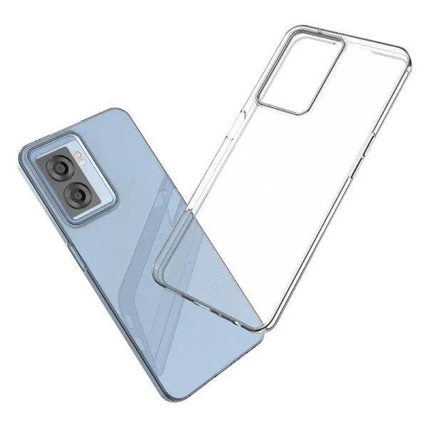 Ultra Clear 0,5 mm dėklas, Oppo A57 5G / A57 / A77 5G / A77 / K10 5G, Realme V23 5G / Narzo 50 5G / Q5i 5G, plonas, skaidrus - Image 6