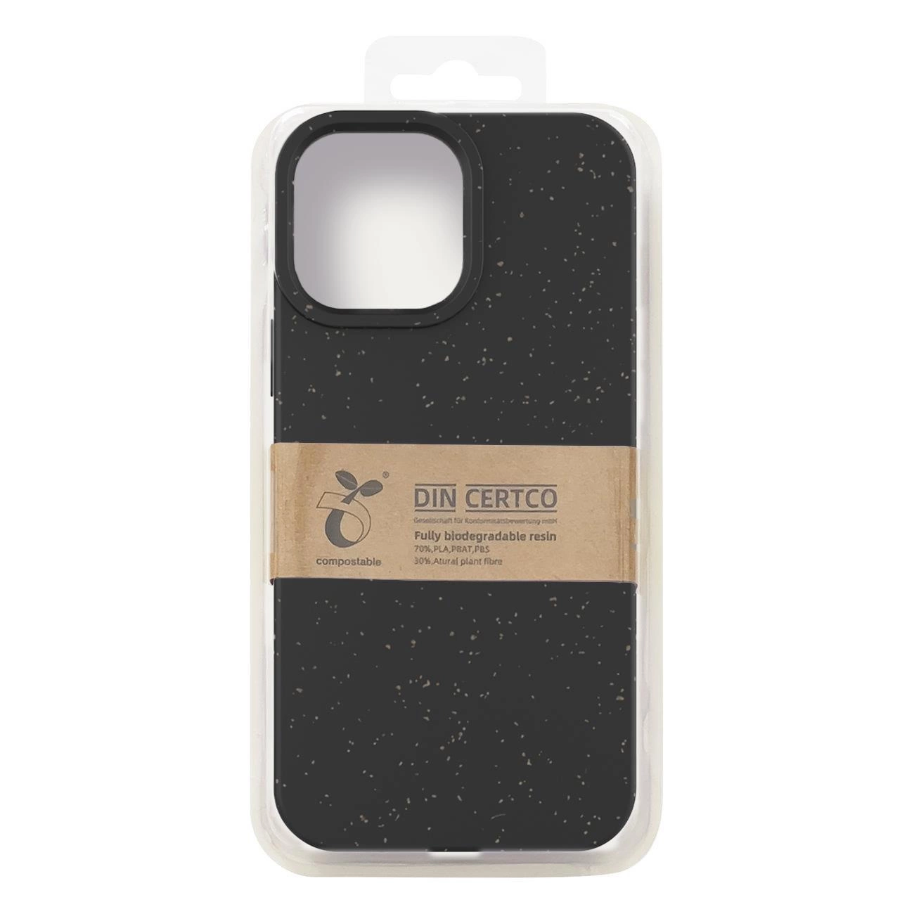 Eco Case silikoninis, biologiškai skaidomas dėklas iPhone 14 Plus, juodas - Image 3