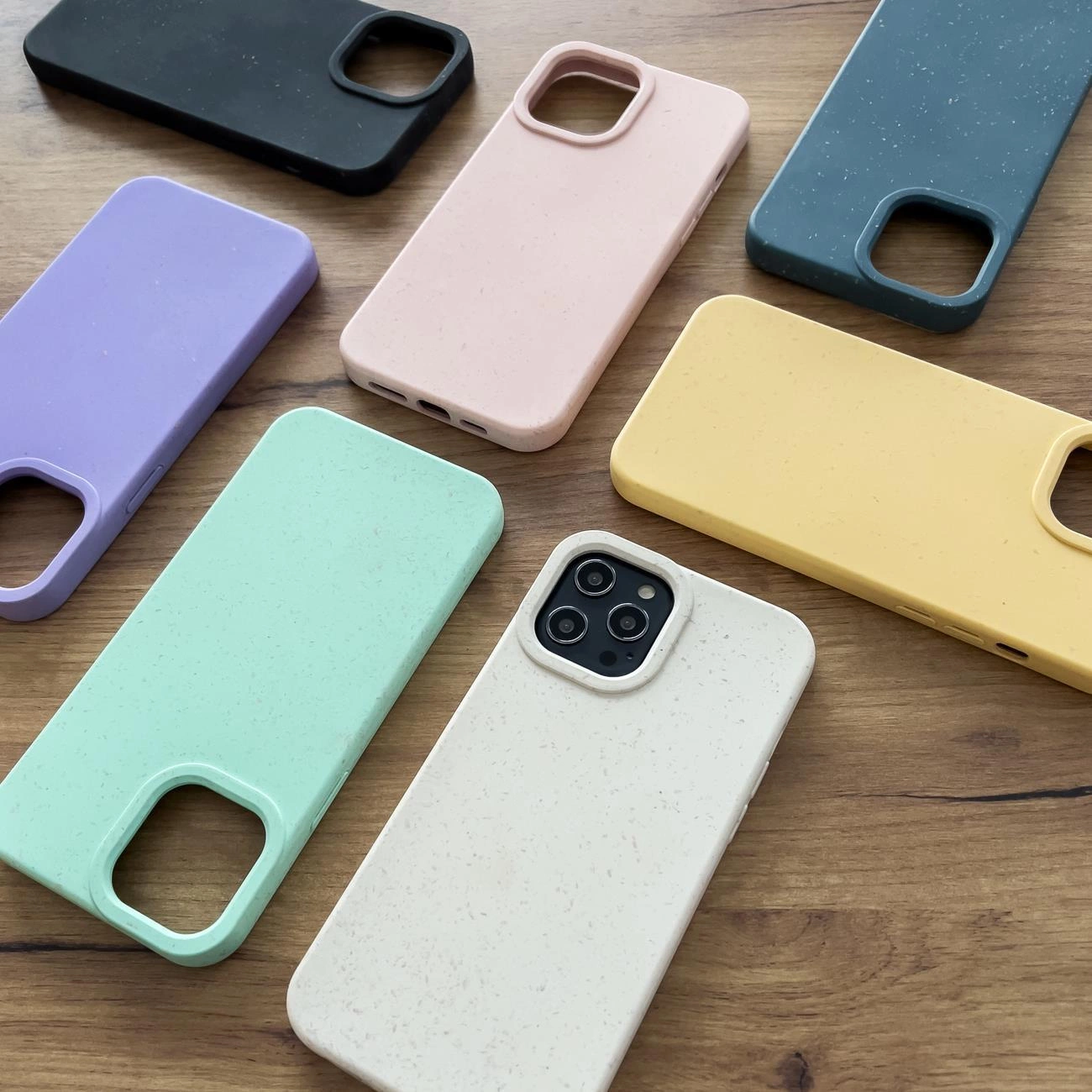 Eco Case silikoninis, biologiškai skaidomas dėklas iPhone 14 Plus, juodas - Image 7