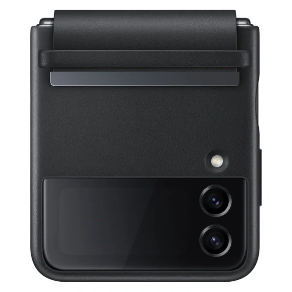 Samsung odinis dėklas su atvartėliu Samsung Galaxy Z Flip4, juodas (EF-VF721LBEGWW) - Image 2