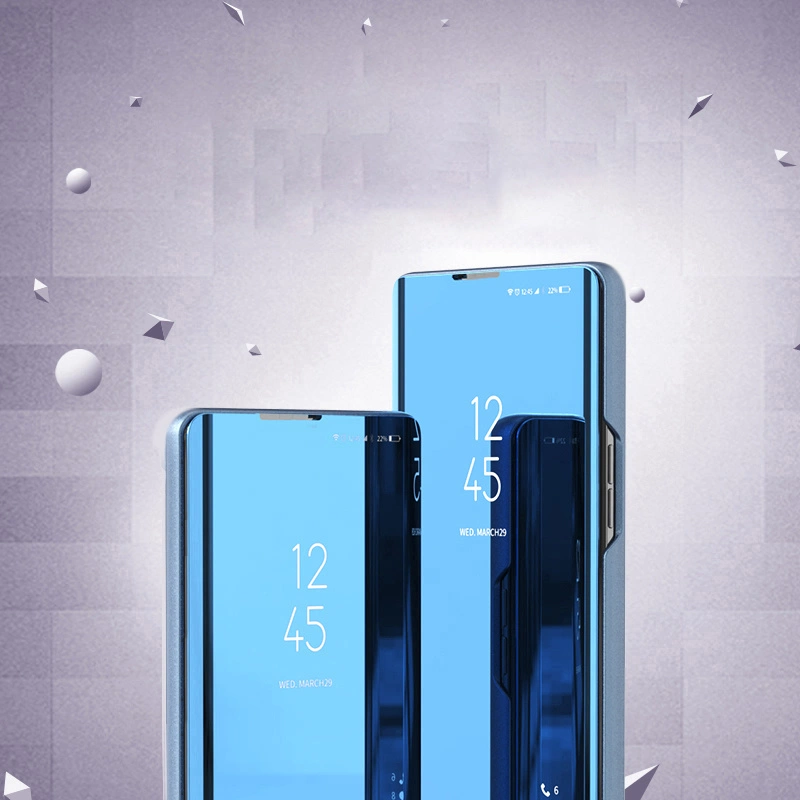 Clear View Case dėklas Xiaomi Redmi 10C, dėklas su atvartėliu, juodas - Image 4