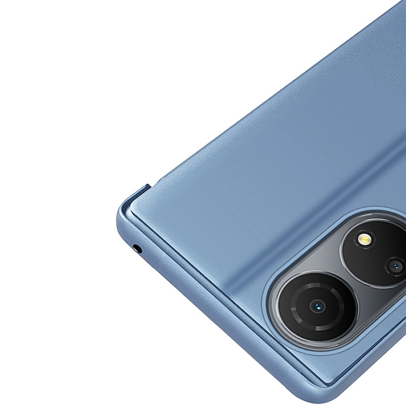 Clear View Case dėklas Honor X7 / Honor Play 30 Plus, atvartėlis, juodas - Image 8