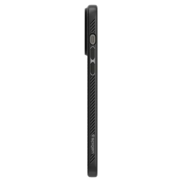 Spigen Liquid Air dėklas iPhone 14 Pro Max – matinės juodos spalvos - Image 5