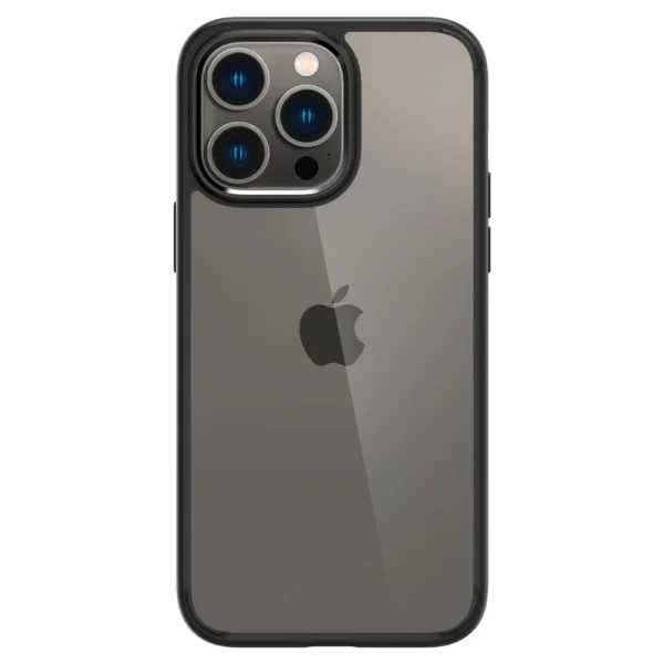 Spigen Ultra Hybrid iPhone 14 Pro dėklas - matinė juoda - Image 2