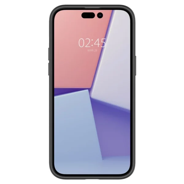 Spigen Ultra Hybrid iPhone 14 Pro dėklas - matinė juoda - Image 3