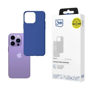 Case for iPhone 14 Pro from the 3mk Matt Case series - blue