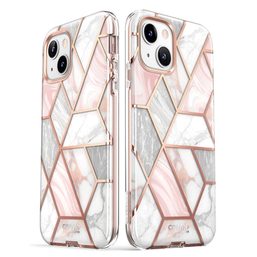 Supcase Cosmo dėklas iPhone 14 Plus – rožinis marmuras - Image 6