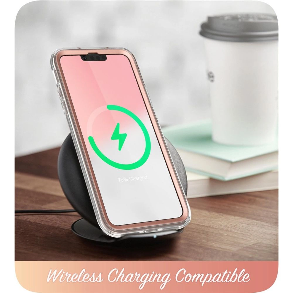 Supcase Cosmo dėklas iPhone 14 Plus – rožinis marmuras - Image 5