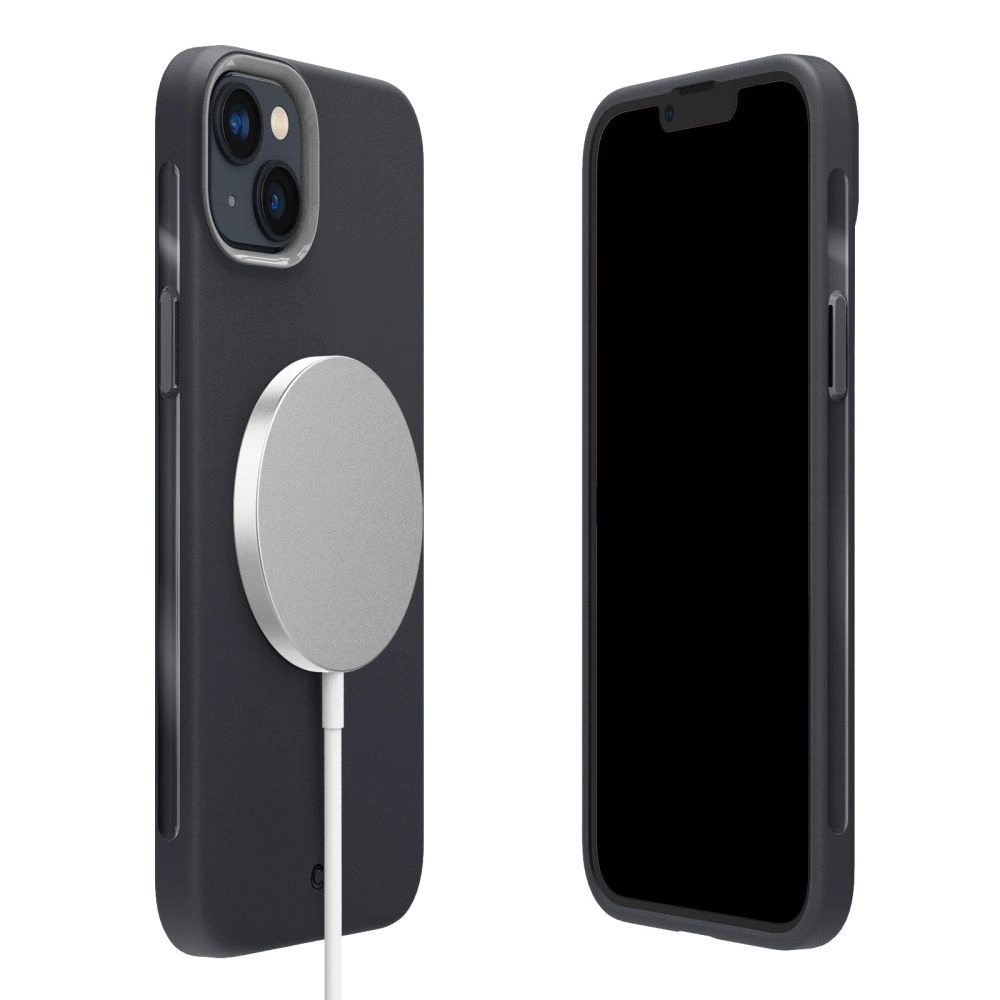 Spigen Cyrill Ultra Color Mag dėklas su MagSafe iPhone 14 Plus – tamsiai pilkas - Image 5