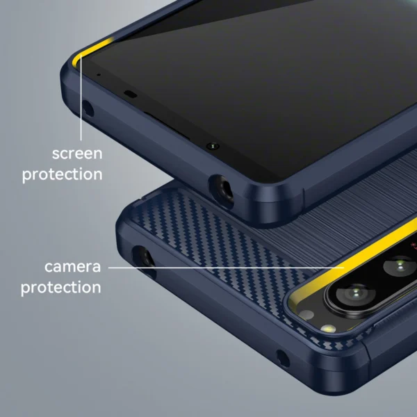 Thunder Case Realme C35 silikono šarvuotas dėklas juodas - Image 6