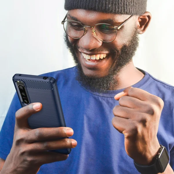 Thunder Case Realme C35 silikono šarvuotas dėklas juodas - Image 7