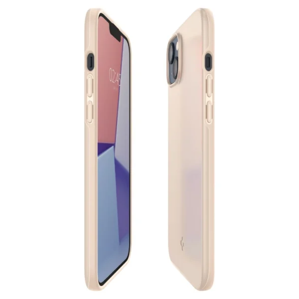 Spigen Thin Fit dėklas iPhone 14 Plus – smėlio spalvos - Image 7