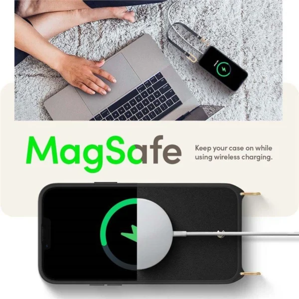 Spigen Cyrill Classic Charm Mag dėklas su MagSafe iPhone 14 Plus – juodas - Image 10