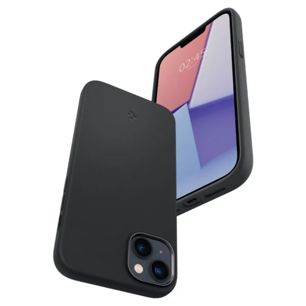 Spigen Silicone Fit Mag dėklas su MagSafe iPhone 14 Plus – juodas - Image 8