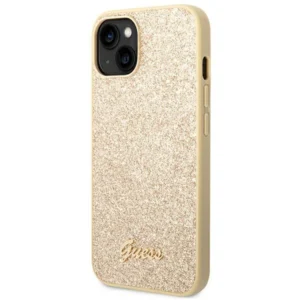 1" złoty/gold hard case Glitter Script
