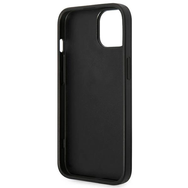 Guess GUHCP14MHGGSHK iPhone 14 Plus 6,7" juodas kietas dėklas Glitter Script - Image 7