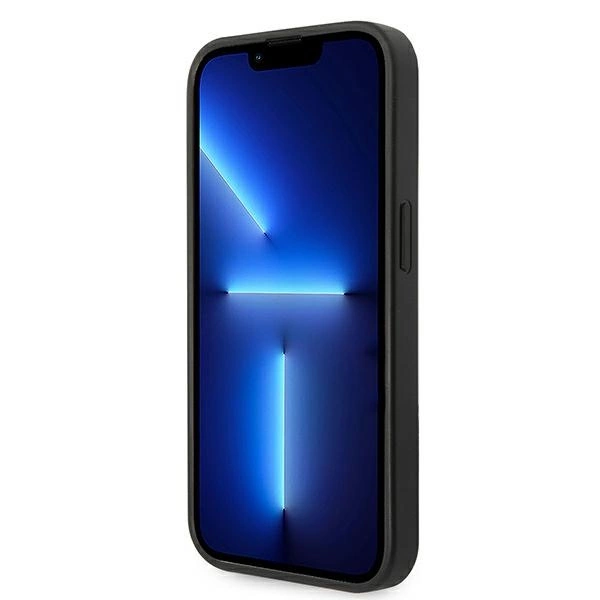 Guess GUHCP14LPSASBBK iPhone 14 Pro 6,1" juodas Saffiano dirželis - Image 5