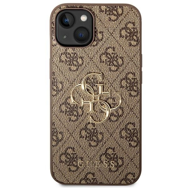 Guess GUHCP14S4GMGBR iPhone 14 6,1" rudas kietas dėklas 4G Didelis metalinis logotipas - Image 3