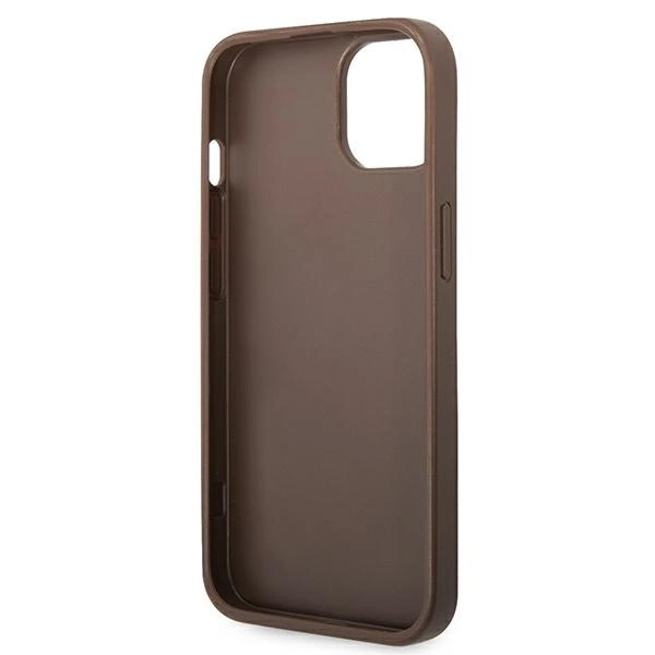Guess GUHCP14S4GMGBR iPhone 14 6,1" rudas kietas dėklas 4G Didelis metalinis logotipas - Image 7