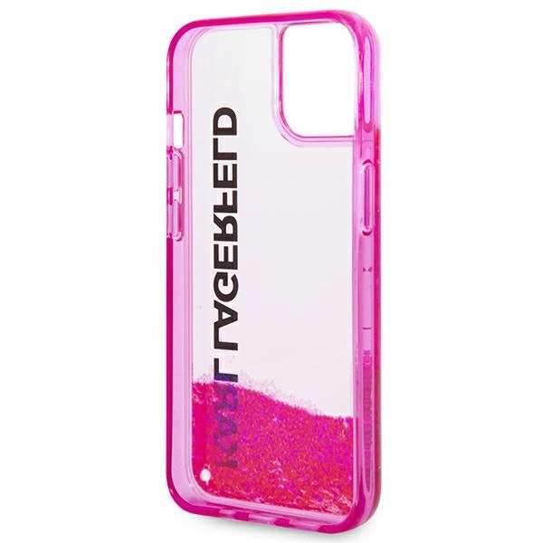 Karl Lagerfeld KLHCP14MLCKVF iPhone 14 Plus 6,7" rožinis kietas dėklas Skystas blizgesys Elong - Image 7