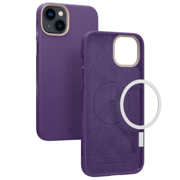Spigen Cyrill Ultra Color Mag dėklas su MagSafe iPhone 14 Plus – violetinis - Image 15