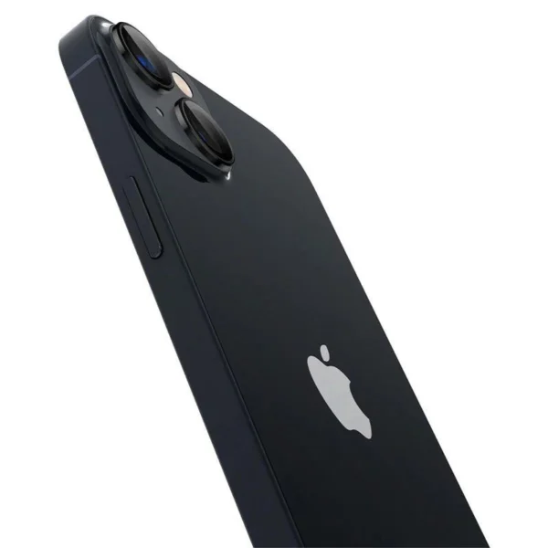 Spigen Glas.tR EZ Fit Optik Camera apsauga iPhone 14 / Plus / 15 / Plus - juoda 2 vnt. - Image 8