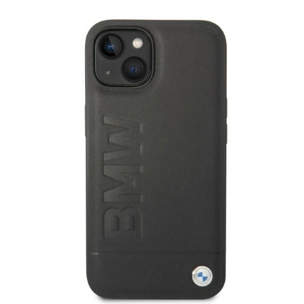 BMW BMHMP14SSLLBK dėklas iPhone 14 6,1" juodas kietas dėklas Signature logotipas Magsafe - Image 3