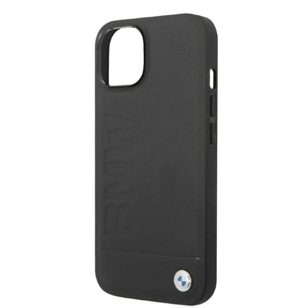 BMW BMHMP14SSLLBK dėklas iPhone 14 6,1" juodas kietas dėklas Signature logotipas Magsafe - Image 6