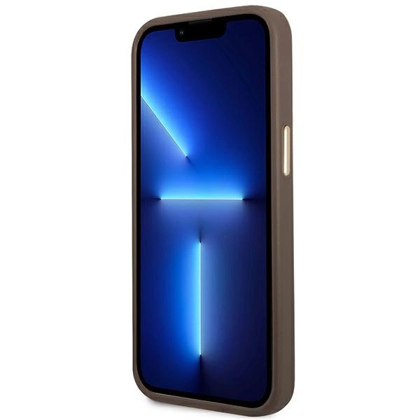 Guess GUHCP14LHG4SHW iPhone 14 Pro 6,1" rudas kietas dėklas 4G Vintage Gold Logo - Image 5