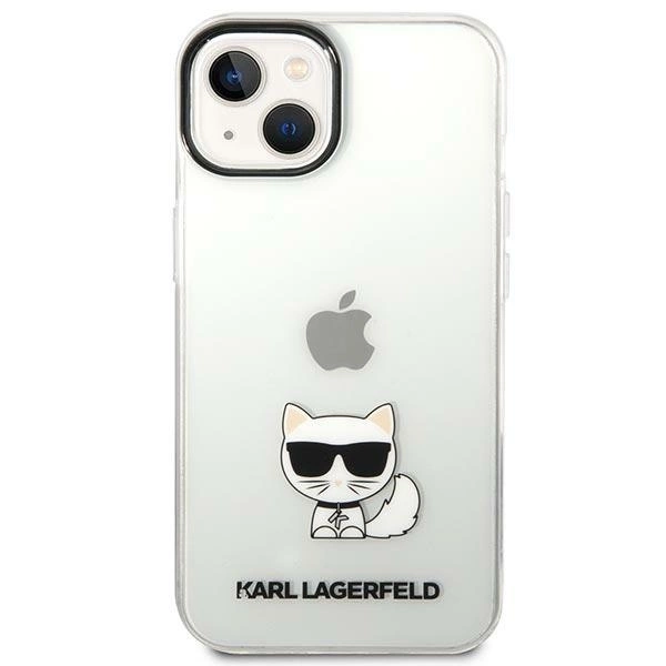 Karl Lagerfeld KLHCP14MCTTR iPhone 14 Plus 6,7" permatomas kietas dėklas Choupette Body - Image 3