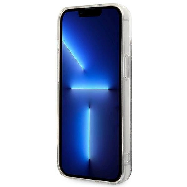 Karl Lagerfeld KLHCP14MLMNMK iPhone 14 Plus 6,7" juodas kietas dėklas Liquid Glitter Monogram - Image 5