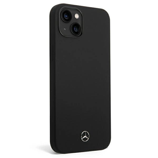 Mercedes Silicone Line dėklas iPhone 14 Plus – juodas - Image 3