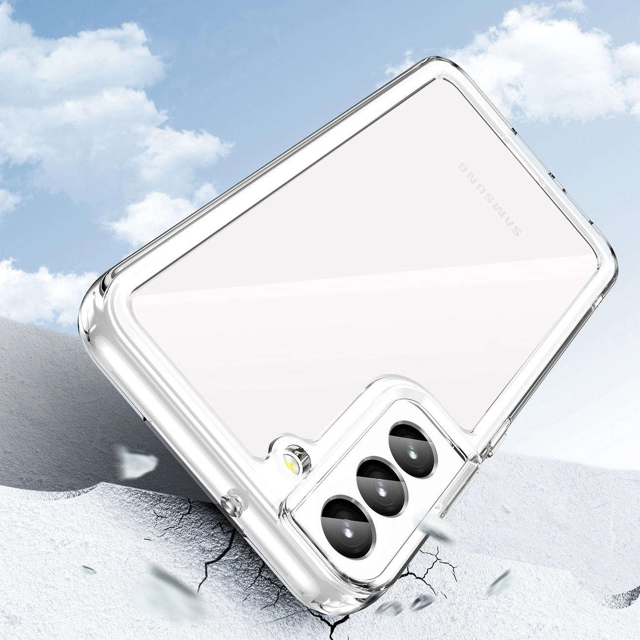 Outer Space dėklas Samsung Galaxy S23+ – su lanksčiu permatomu rėmeliu - Image 6