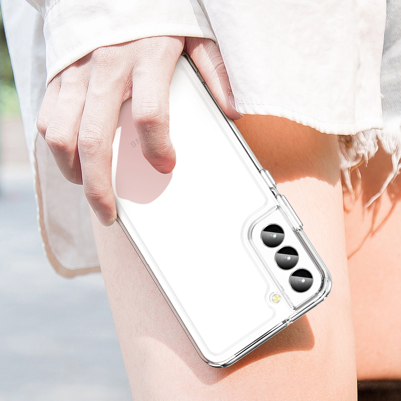 Outer Space dėklas Samsung Galaxy S23+ – su lanksčiu permatomu rėmeliu - Image 10