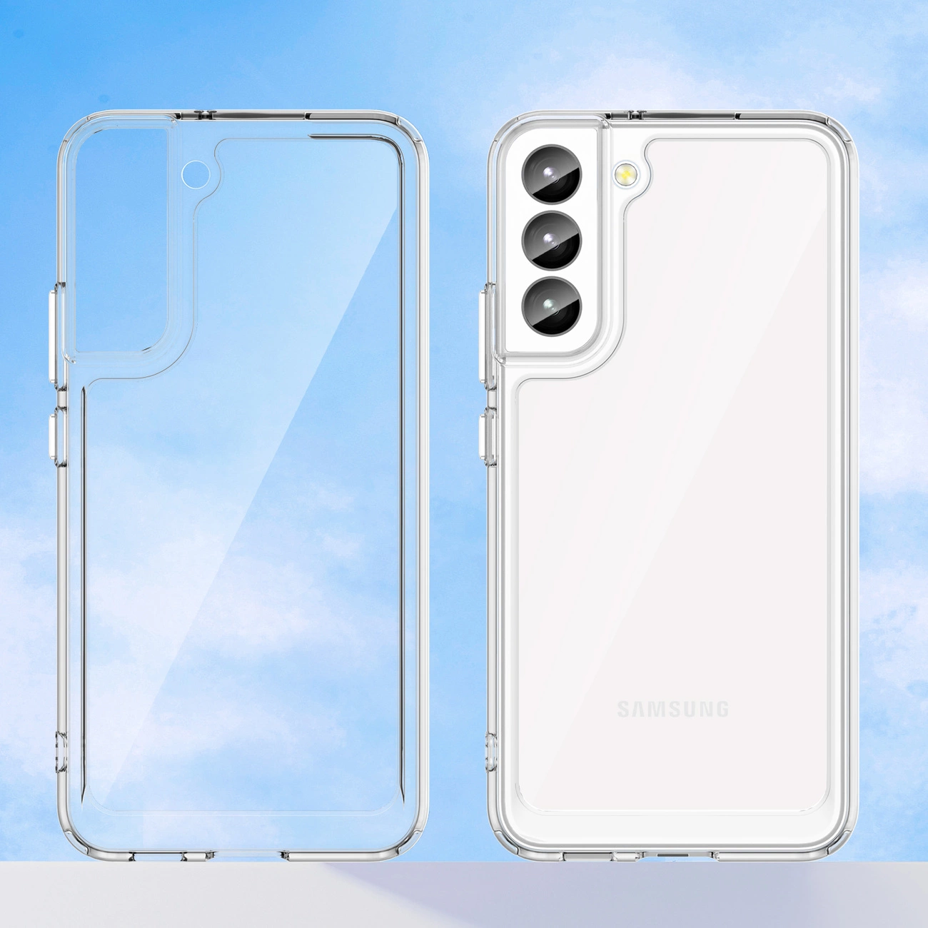 Outer Space dėklas Samsung Galaxy S23+ – su lanksčiu permatomu rėmeliu - Image 11